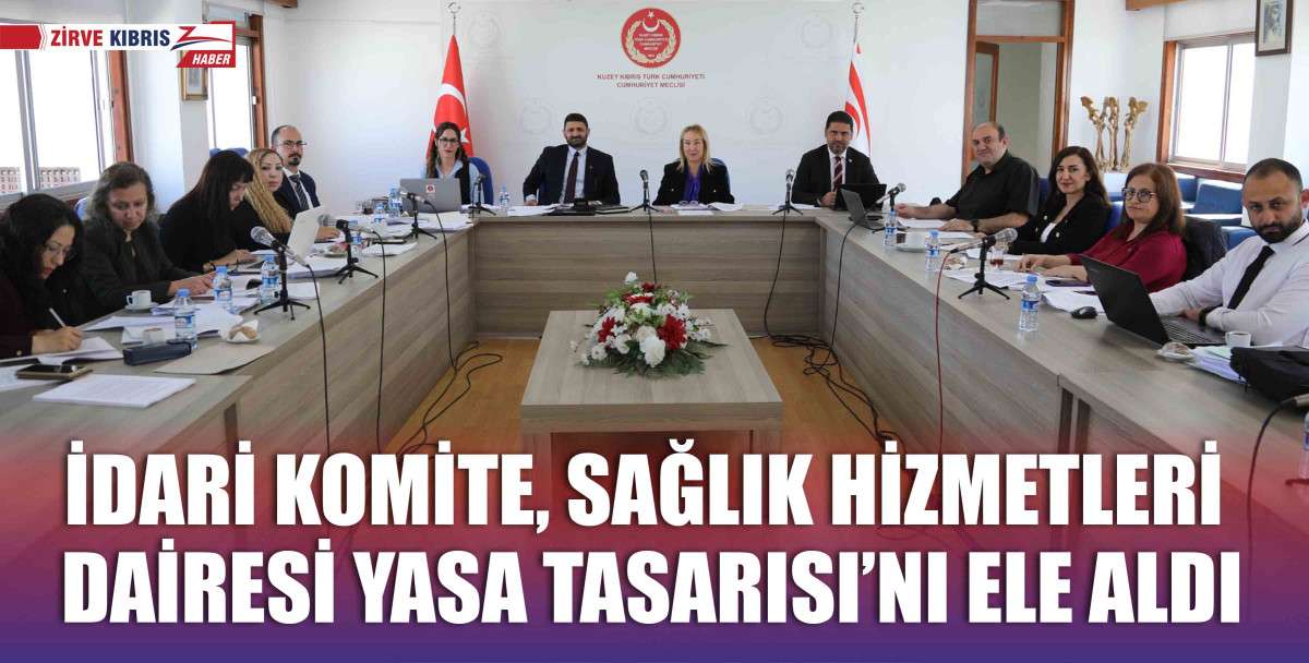 Cumhuriyet Meclisi İdari, Kamu ve Sağlık İşleri Komitesi bugün toplandı