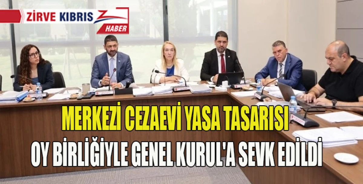 Cumhuriyet Meclisi İdari, Kamu ve Sağlık İşleri Komitesi, tasarıyı meclise yolladı
