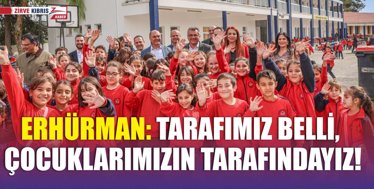 Cumhuriyetçi Türk Partisi (CTP) Genel Başkanı Tufan Erhürman: 'Çocuklarımızı Cephelere Bölmeyin'