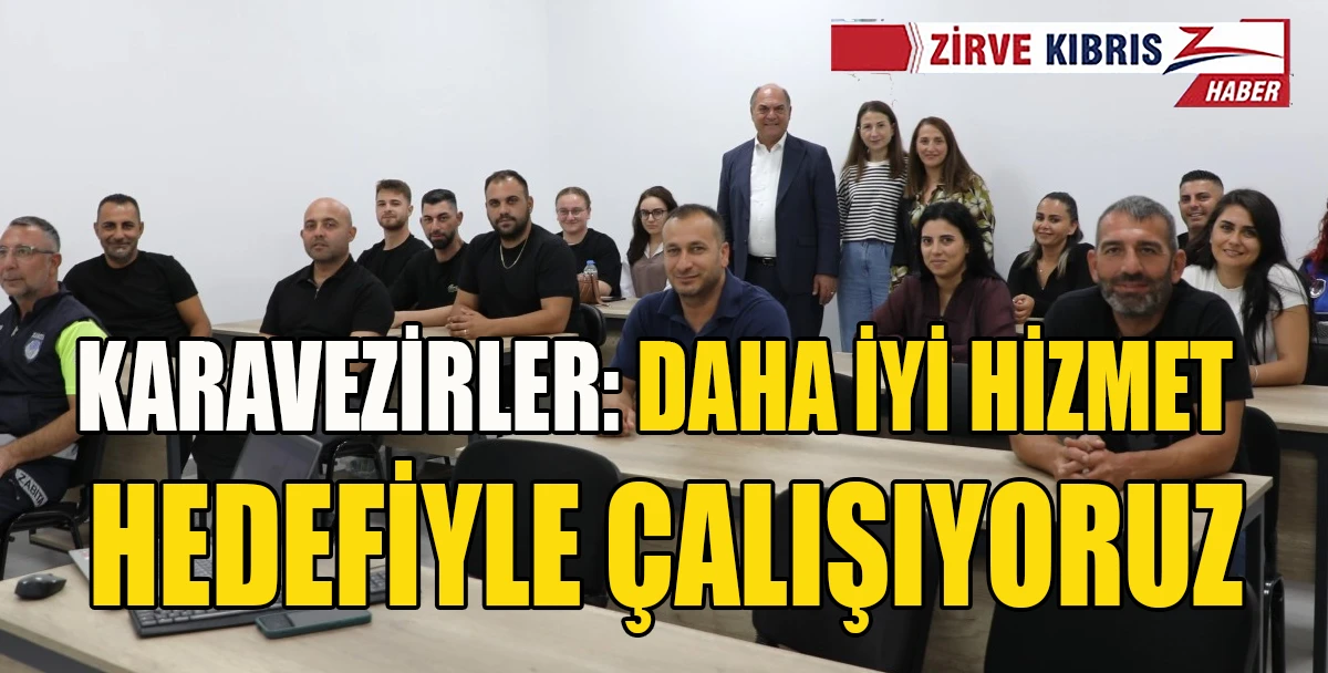 DAB zabıta personeline hizmet i&ccedil;i eğitim verildi