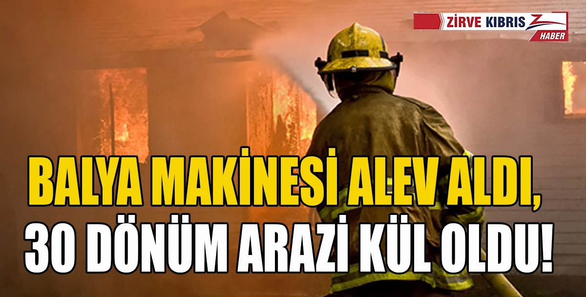  Derinya&rsquo;da arazi yangını