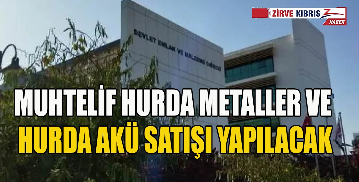 Devlet Emlak ve Malzeme Dairesi'nden A&ccedil;ık Artırma