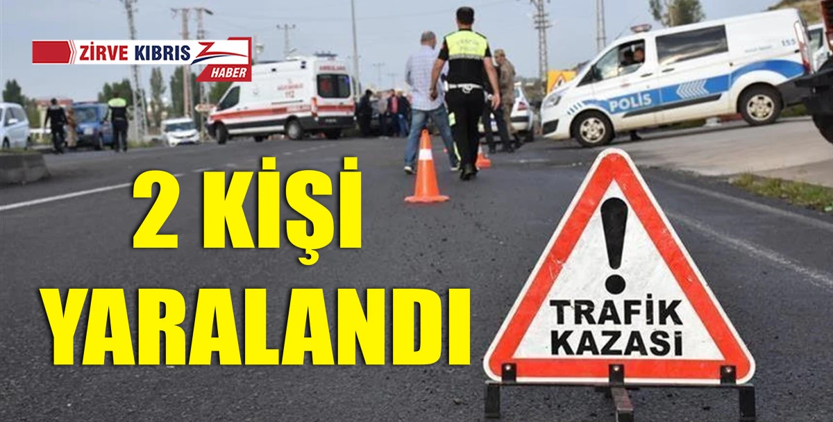 Dikkatsiz sürüş kaza getirdi