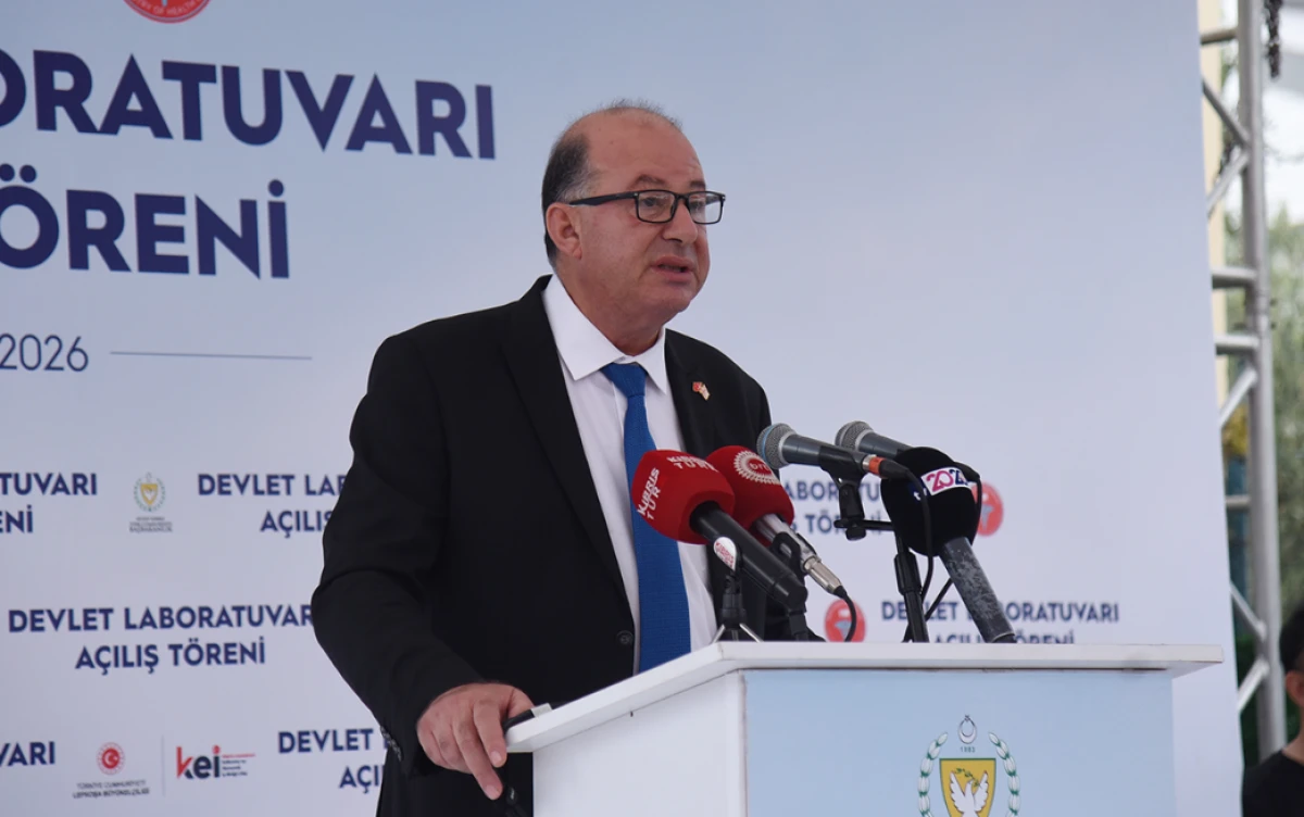 Din&ccedil;y&uuml;rek: &ldquo;Yeni Devlet Laboratuvarı g&uuml;n&uuml;m&uuml;z teknolojisine uygun bir laboratuvardır&rdquo;