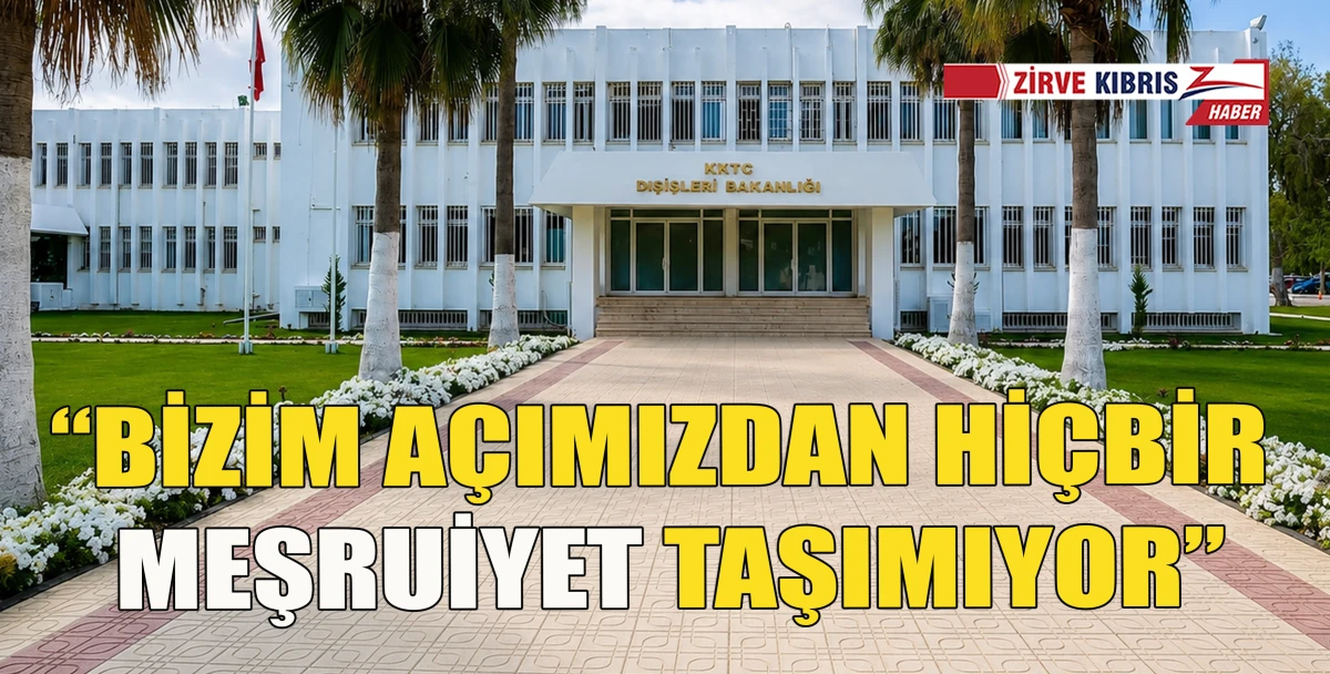 Dışişleri Bakanlığı&rsquo;ndan Fitto a&ccedil;ıklaması
