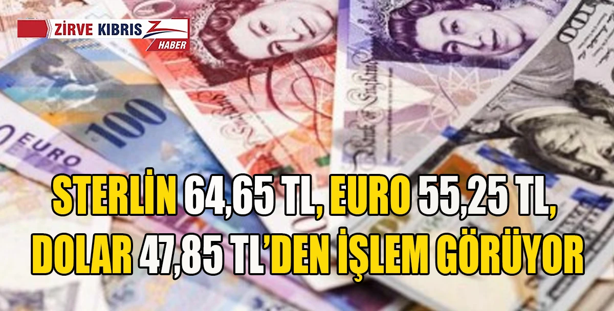 D&ouml;viz piyasasında g&uuml;ncel rakamlar belli oldu