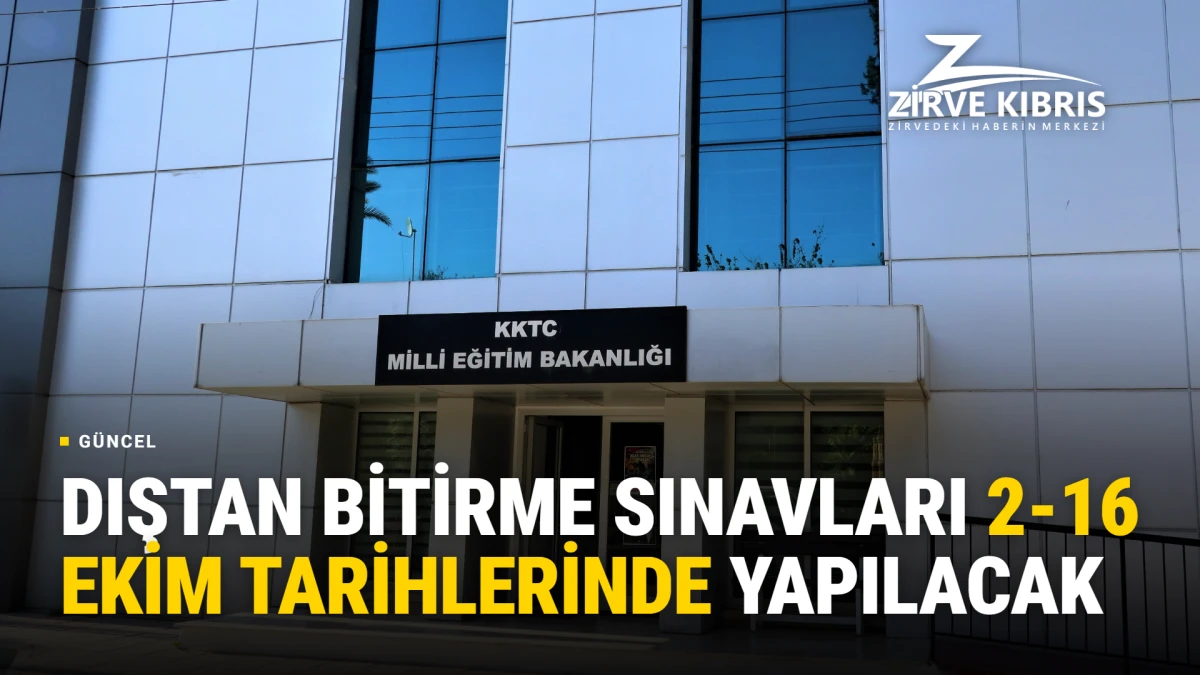 Eğitim Bakanlığı'ndan dıştan bitirme sınavları ile ilgili duyuru...