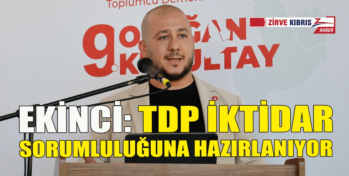 Ekinci: &Ccedil;&ouml;z&uuml;ms&uuml;zl&uuml;k &ccedil;&ouml;k&uuml;şt&uuml;r, bu &uuml;lkenin iyi bir geleceğe ihtiyacı var