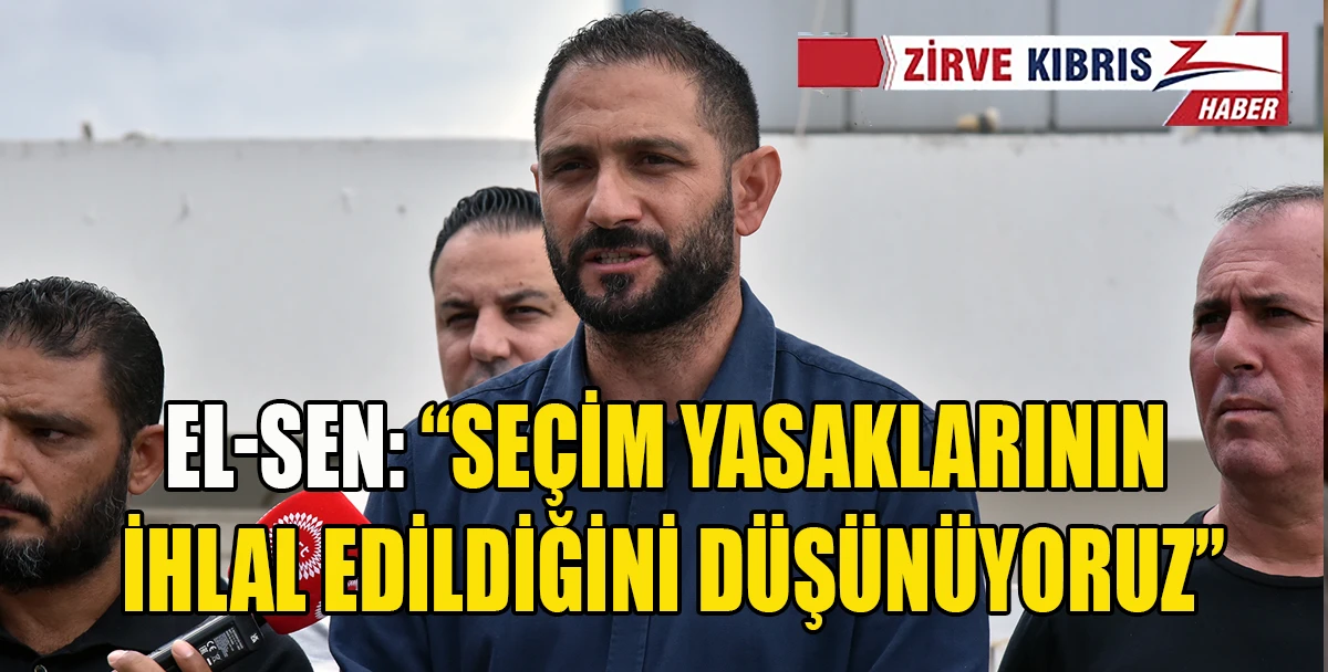 El-Sen, Kıb-Tek Y&ouml;netim Kurulu hakkında polise ve YSK&rsquo;ya başvurdu