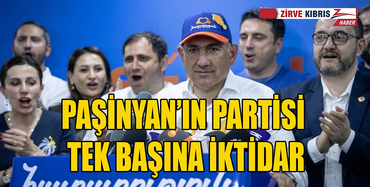 Ermenistan se&ccedil;imlerini Paşinyan'ın partisi kazandı