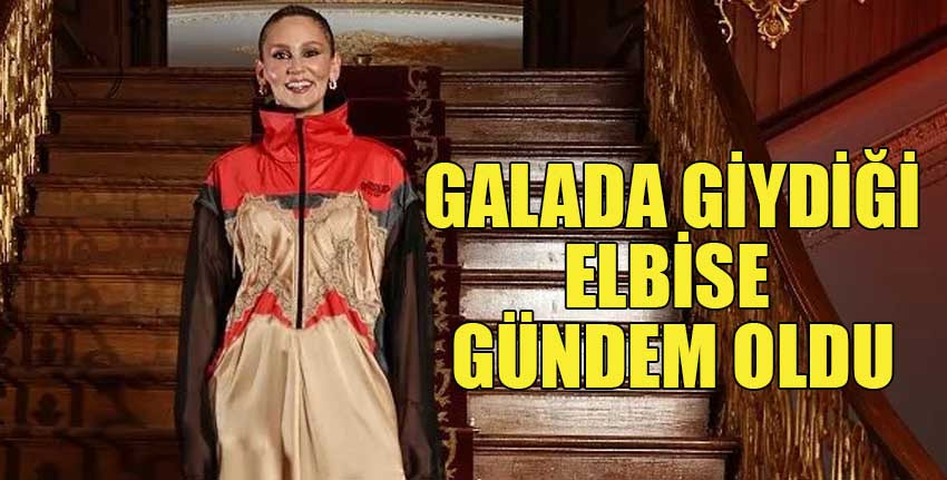 Farah Zeynep Abdullah'ın Bihter galasındaki elbisesi sosyal medyanın gündeminde
