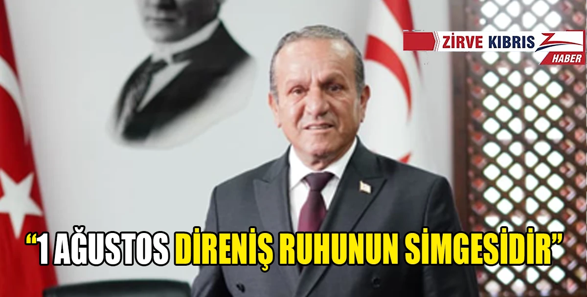 Fikri Ataoğlu'ndan 1 Ağustos Toplumsal Direniş Bayramı Mesajı