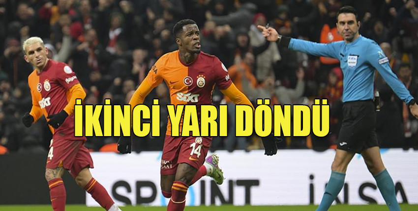 Galatasaray, Zaha ve Barış Alper Yılmaz'ın golleriyle kazandı