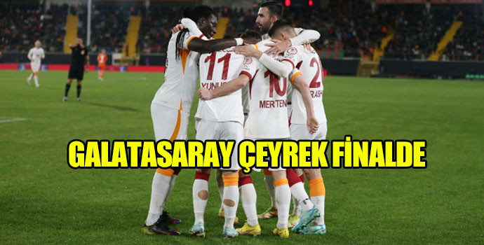 Galatasaray, Ziraat Türkiye Kupası'nda çeyrek finale yükseldi