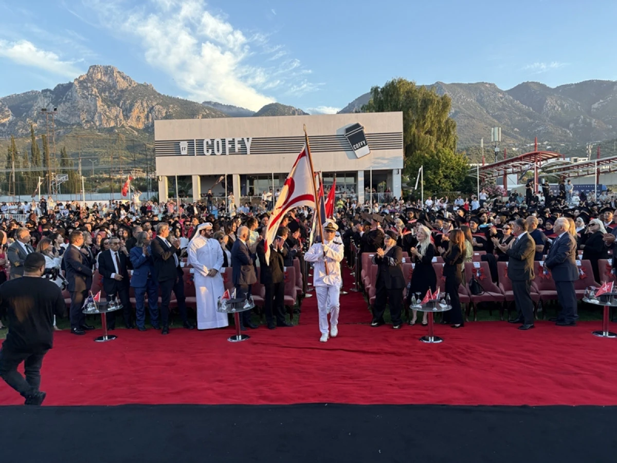 GA&Uuml; Mezuniyet T&ouml;reni yapıldı