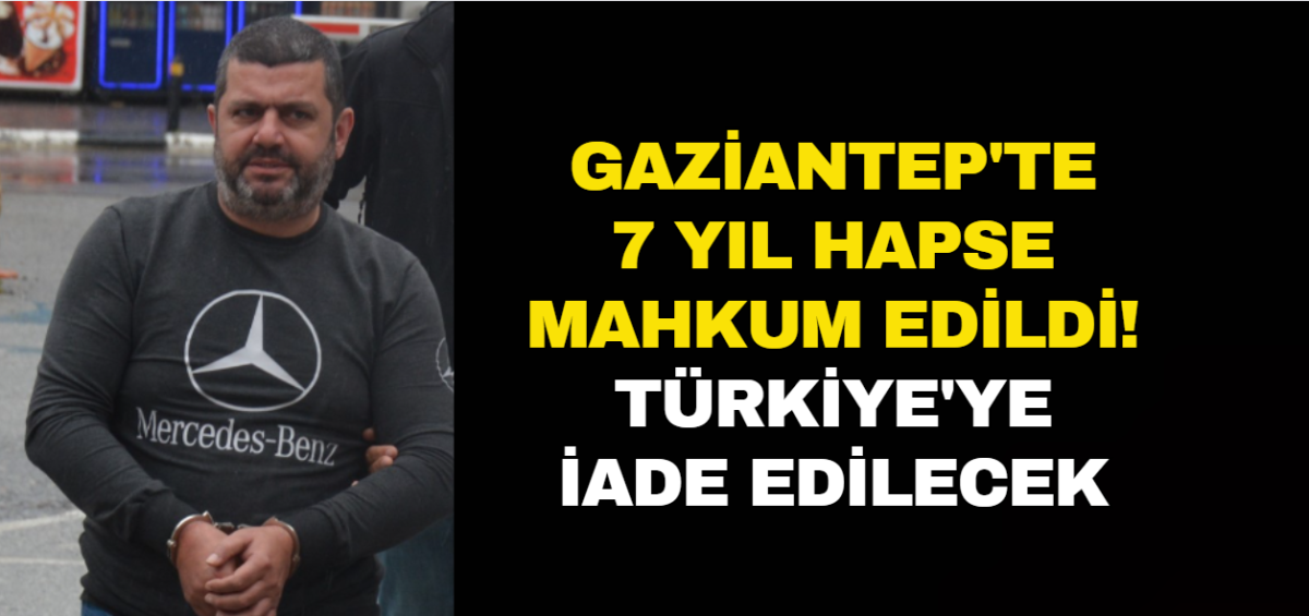 Gaziantep'te kasten yaralama suçundan hapse mahkum edilen şahıs Girne'de tutuklanarak mahkemeye çıkarıldı