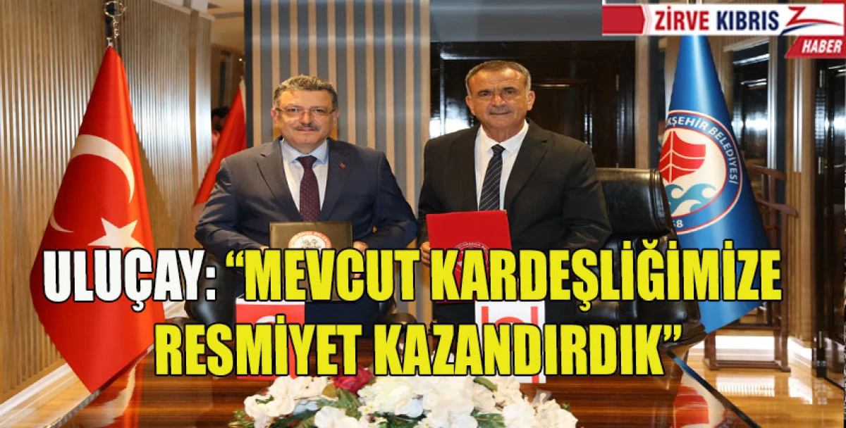  Gazimağusa Belediyesi ile Trabzon B&uuml;y&uuml;kşehir Belediyesi arasında "Kardeş Şehir Protokol&uuml;" imzalandı