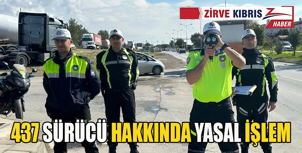 Gazimağusa ve G&uuml;zelyurt'ta asayiş ve trafik denetimi