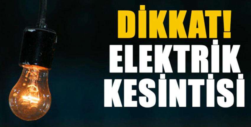 Gazimağusa'da 3 saatlik elektrik kesintisi