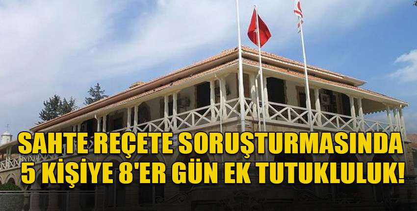 Gemikonağı'ndaki atıl ilaçlarla ilgili tutuklanan 2 kişiye ise 2'şer gün tutukluluk verildi