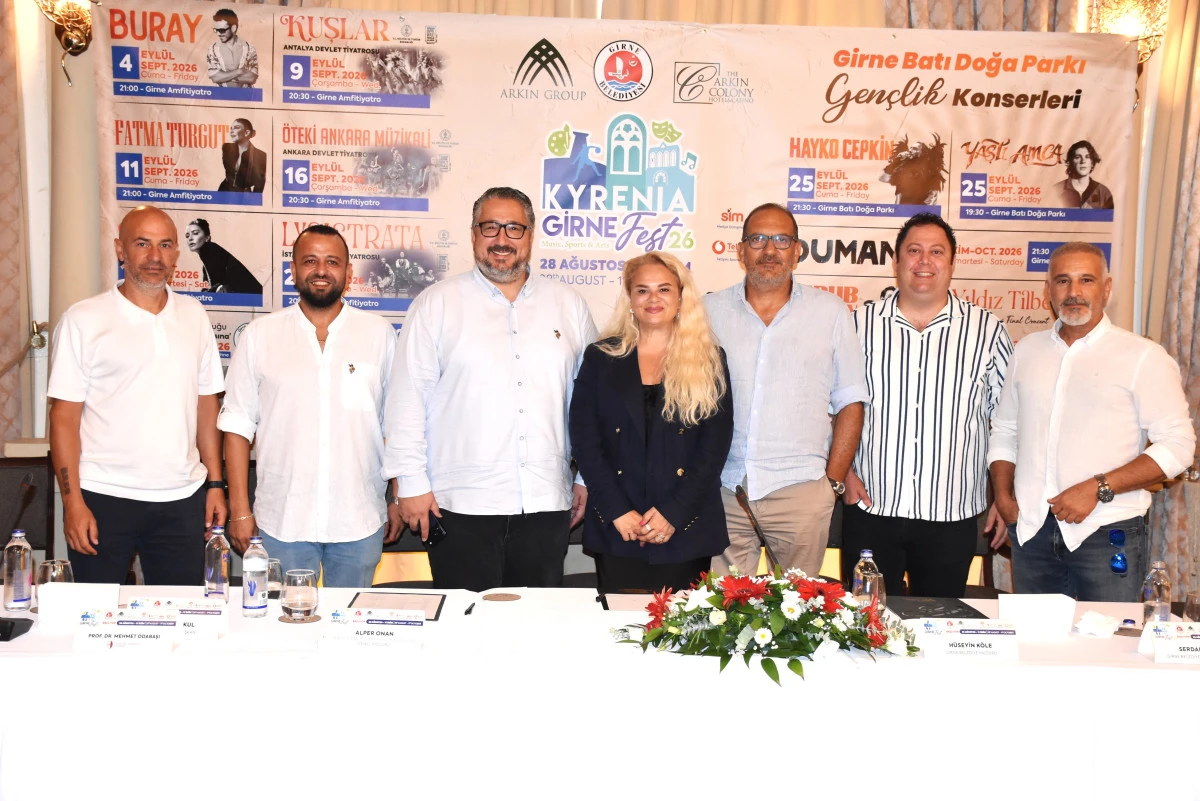 Girne Arkın Group Fest26 28 Ağustos&rsquo;ta başlıyor