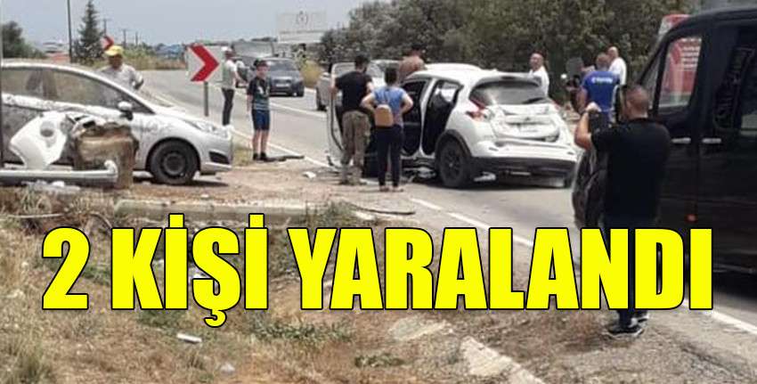 Girne -Tatlısu anayolunda feci kaza