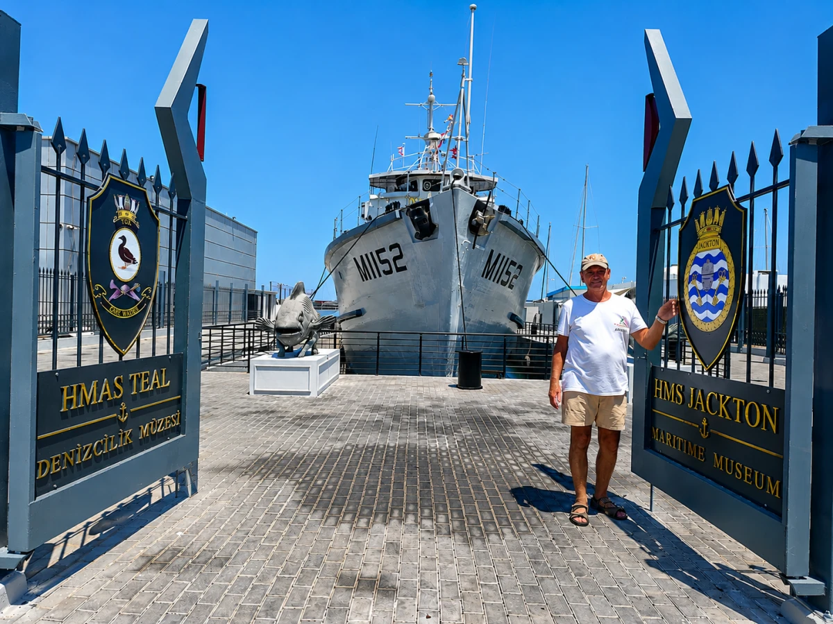 Girne&rsquo;de denizcilik tarihine yolculuk: HMAS TEAL m&uuml;ze oldu