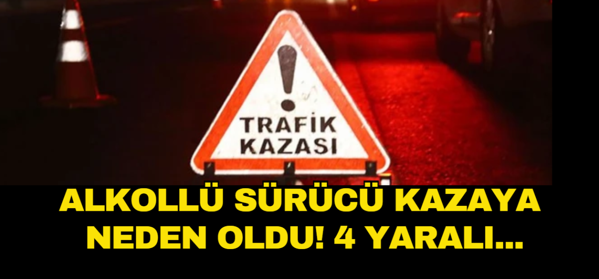 Girne'de trafik kazası!