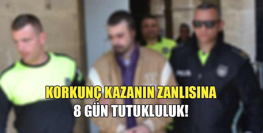 Girne'de yaşanan trafik kazası faciasının zanlısı yeniden mahkeme önündeydi