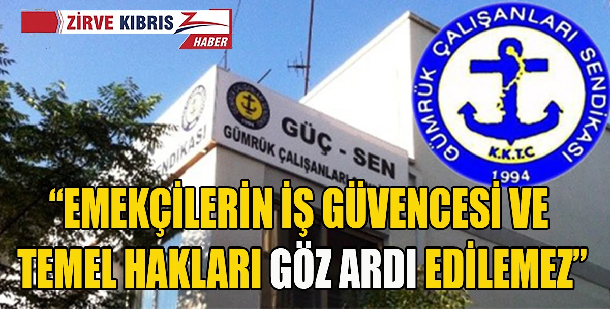G&uuml;&ccedil;-Sen, greve destek belirtti, h&uuml;k&uuml;mete &ccedil;ağrı yaptı
