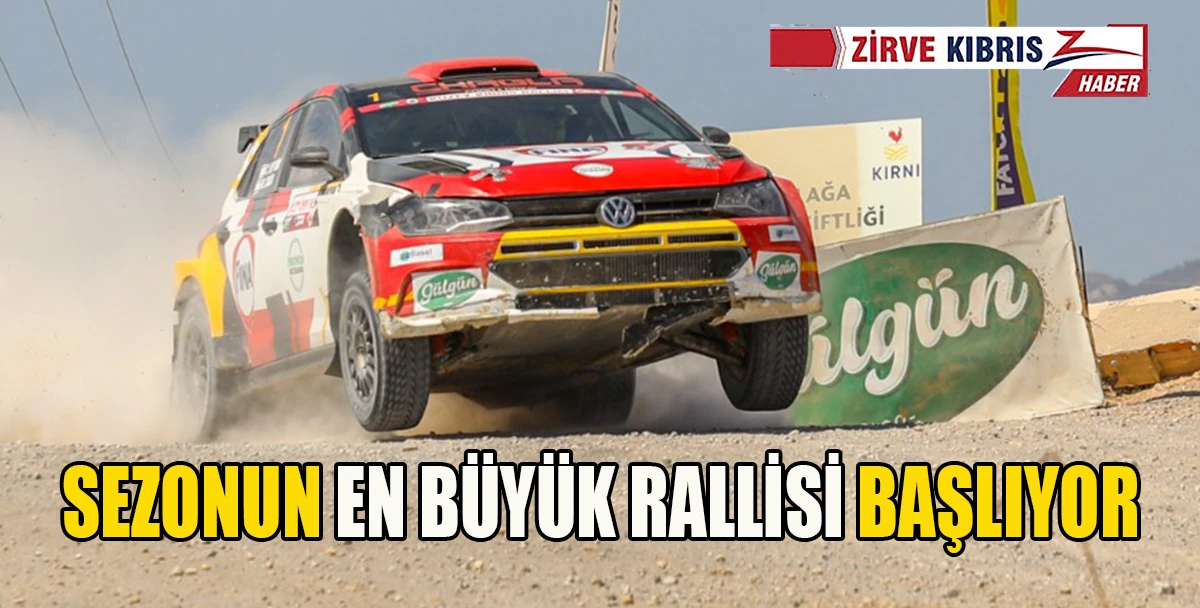 G&uuml;lg&uuml;n S&uuml;t Kuzey Kıbrıs Rallisi bu hafta sonu yapılıyor