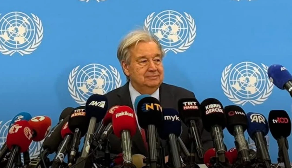 Guterres&rsquo;ten Kıbrıs a&ccedil;ıklaması: Yeni 5+1 toplantısı hazırlanacak