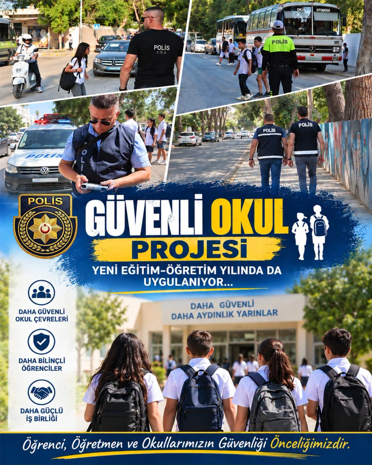G&uuml;venli Okul Projesi yeni eğitim yılında da devam ediyor