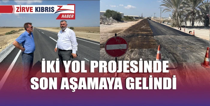 Güvercinlik-Çayönü ve bağlantı yolundaki çalışmalar sona yaklaştı