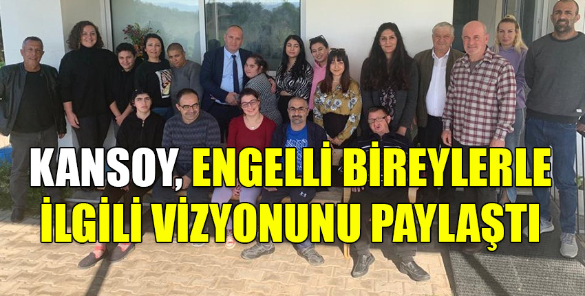 Güzelyurt Bağımsız Belediye Başkan adayı Reşat Kansoy, 18 Yaş Üstü Güneşköy Rehabilitasyon Merkezi’ni ziyaret etti