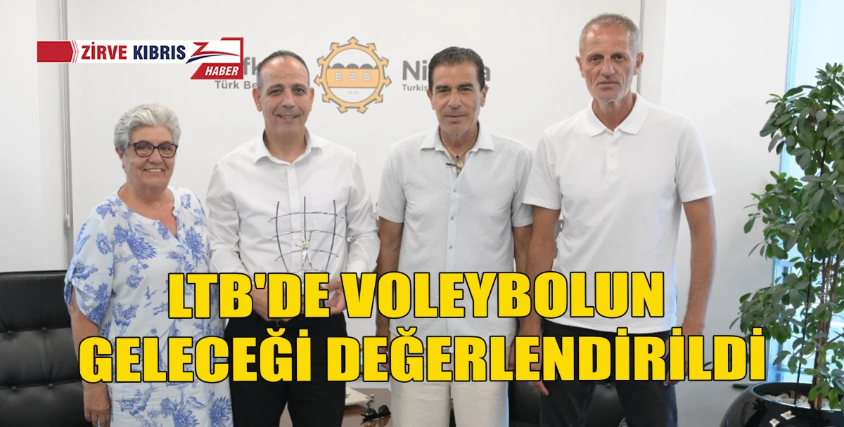 Harmancı, Voleybol Federasyonu heyetini kabul etti