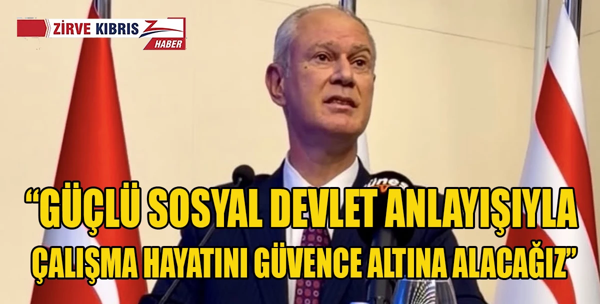 Hasipoğlu: Hedefimiz, &ccedil;alışma hayatında g&uuml;venceyi, sosyal hizmetlerde erişilebilirliği g&uuml;&ccedil;lendirmek