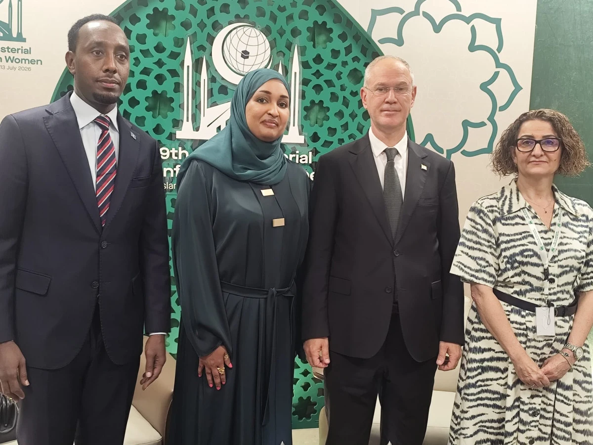 Hasipoğlu, Somali Bakanı ile iş birliği olanaklarını g&ouml;r&uuml;şt&uuml;