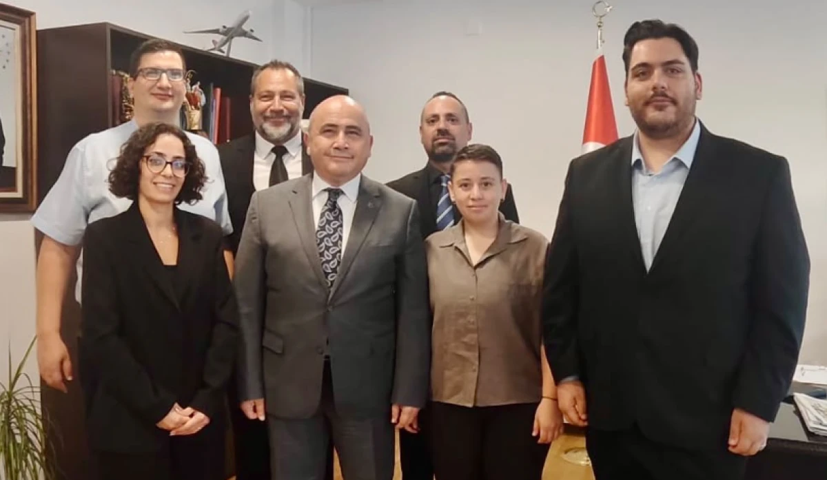 HAVA TRAFİK KONTROL&Ouml;RLERİ SENDİKASI'NDAN BAŞ&Ccedil;ERİ&rsquo;YE ZİYARET