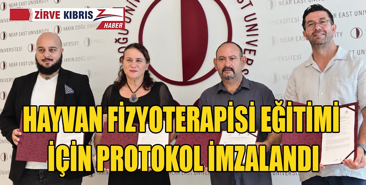 &ldquo;Hayvan Fizyoterapisi Eğitimi İşbirliği Protokol&uuml;&rdquo; imzalandı