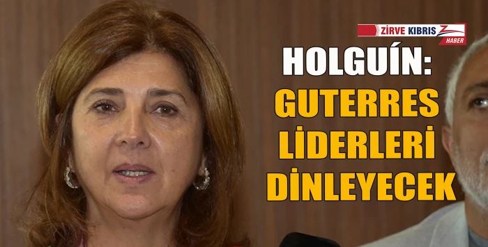 Holgu&iacute;n: Genel Sekreter, mevcut &ccedil;abaları desteklemek ve liderleri dinlemek i&ccedil;in geliyor