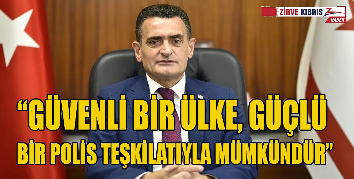 İ&ccedil;işleri Bakanı Dursun Oğuz&rsquo;dan 30 Haziran Polis G&uuml;n&uuml; Mesajı