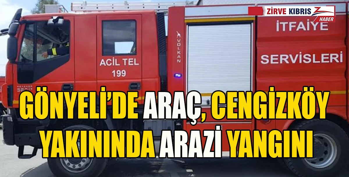 İki ayrı yangında ağa&ccedil;lar ve ara&ccedil; zarar g&ouml;rd&uuml;