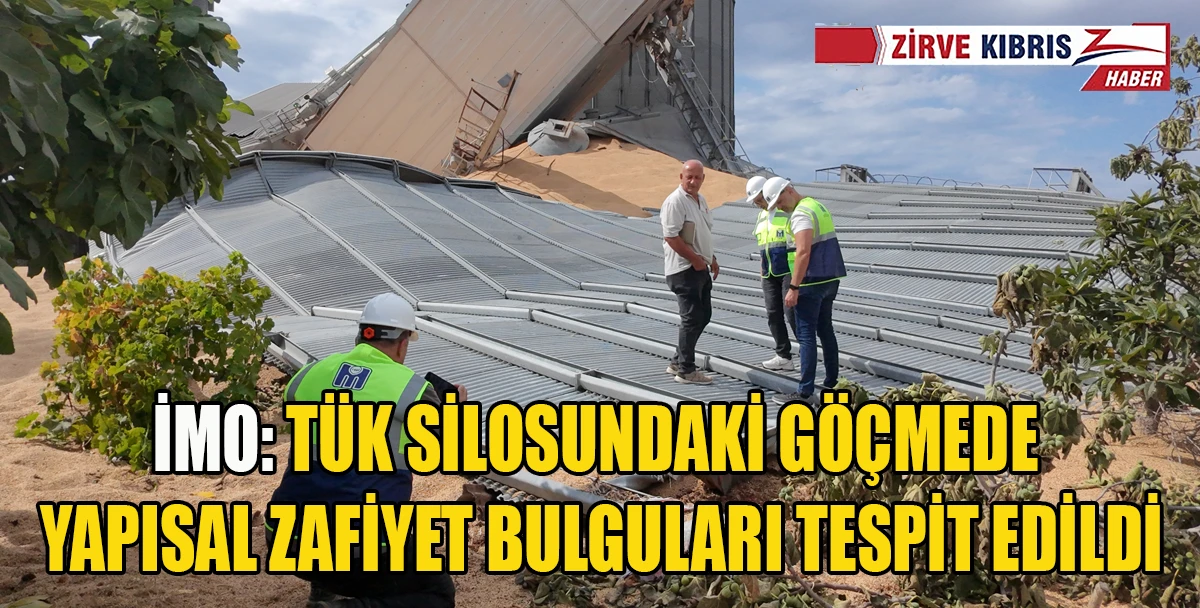 İMO, Kumyalı'daki silo g&ouml;&ccedil;mesine ilişkin &ouml;n teknik incelemesini tamamladı