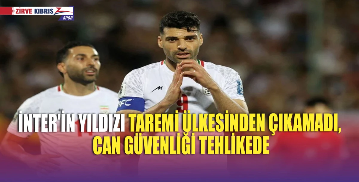 İranlı yıldız futbolcu Taremi ABD'ne de gidemedi!