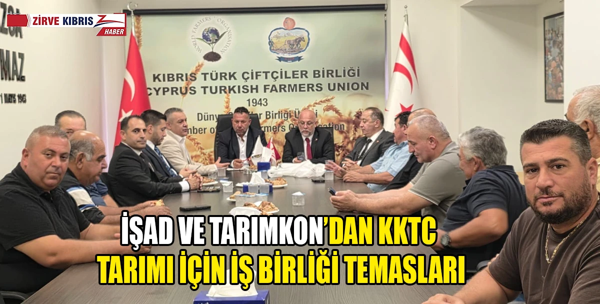  İŞAD, TARIMKON Başkanı Murat Subaşı ve beraberindeki heyeti ağırladı