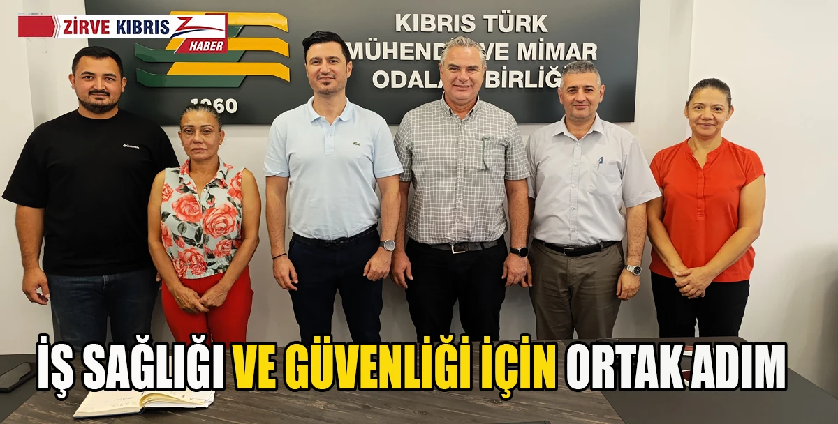 İSG-BİR heyeti KTMMOB&rsquo;yi ziyaret etti