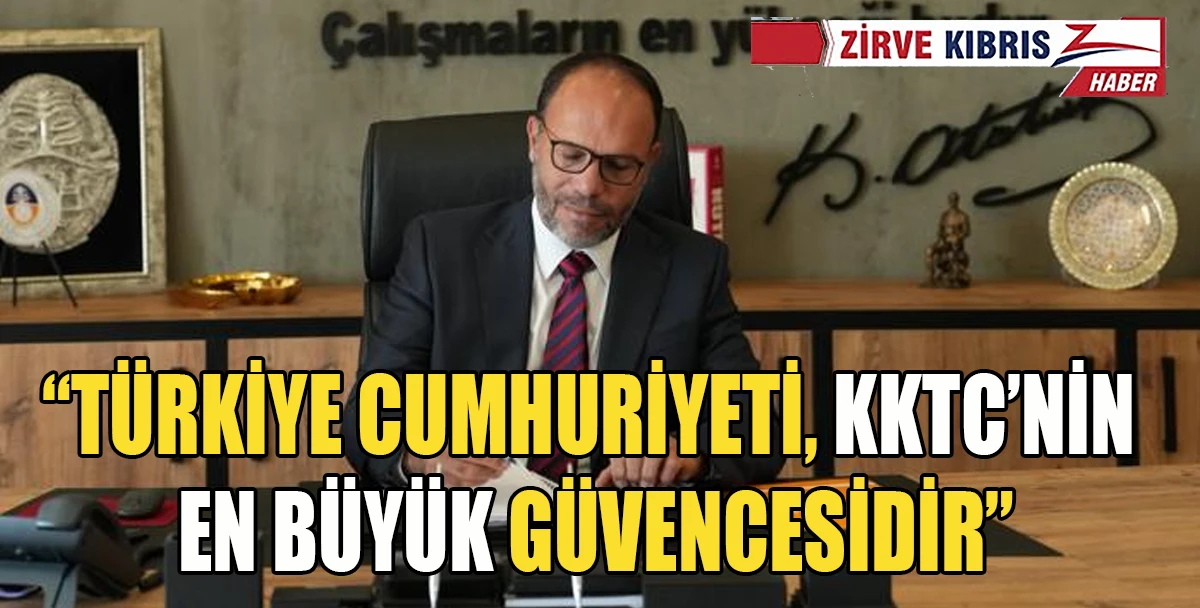İskele Belediye Başkanı Sadıkoğlu&rsquo;ndan 29 Ekim mesajı
