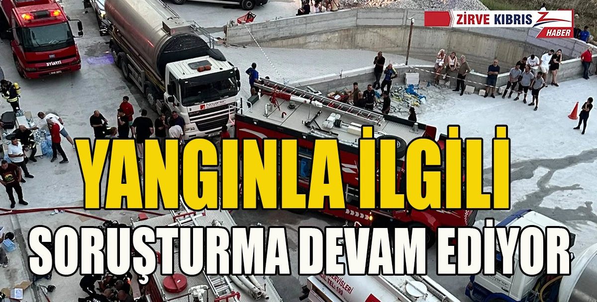 İskele'deki yangının elektrik panosundaki aşırı y&uuml;klenmeden kaynaklandığı d&uuml;ş&uuml;n&uuml;l&uuml;yor