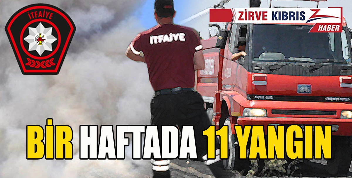 İtfaiye raporu: 11 yangın, 25 &ouml;zel servis olayı